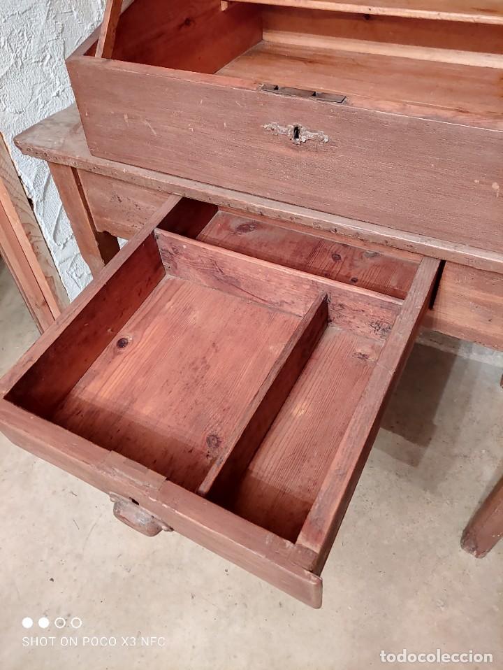 Antig&uuml;edades: Mesa escriban&iacute;a - Foto 4