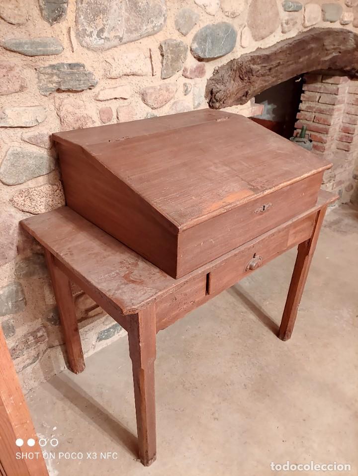 Antig&uuml;edades: Mesa escriban&iacute;a - Foto 5