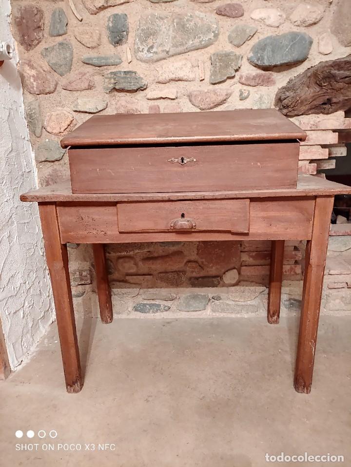 Antig&uuml;edades: Mesa escriban&iacute;a - Foto 10