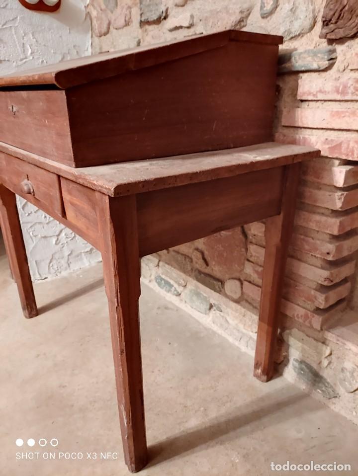 Antig&uuml;edades: Mesa escriban&iacute;a - Foto 11