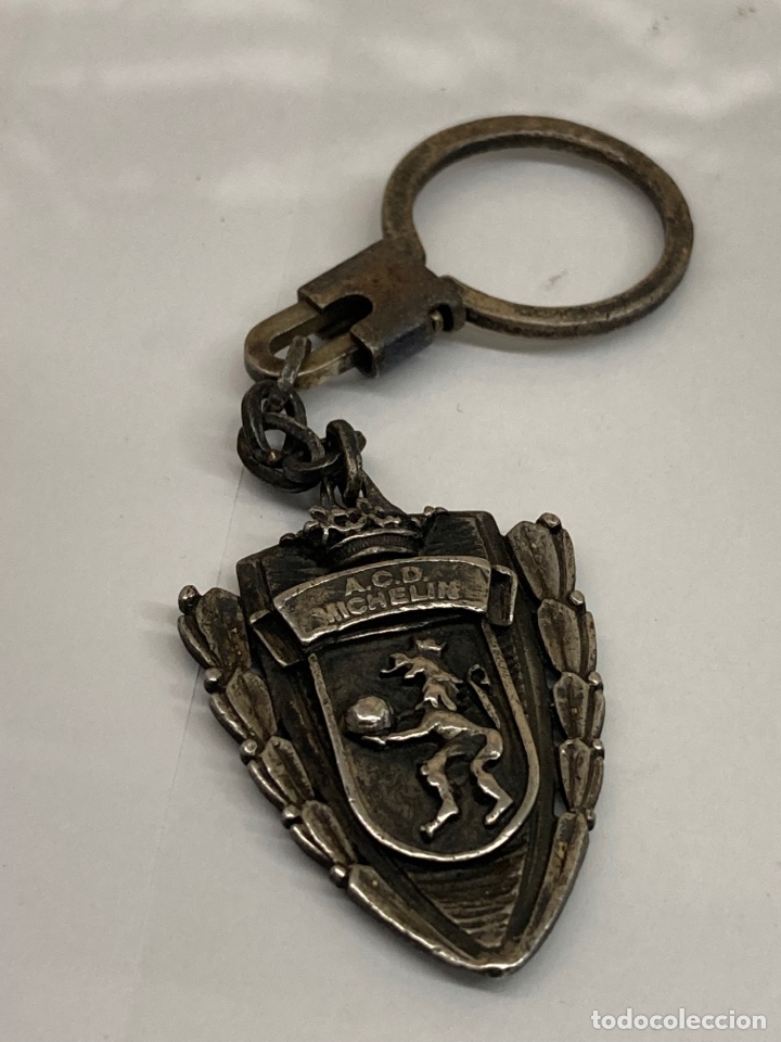 Antig&uuml;edades: Llavero de plata michel&iacute;n - Foto 1