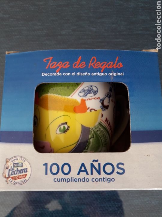 Antig&uuml;edades: Taza Centenario LA LECHERA. A ESTRENAR!!!!!!! - Foto 1