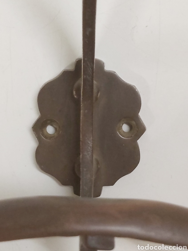 Antig&uuml;edades: Colgadores perchero bronce - Foto 6