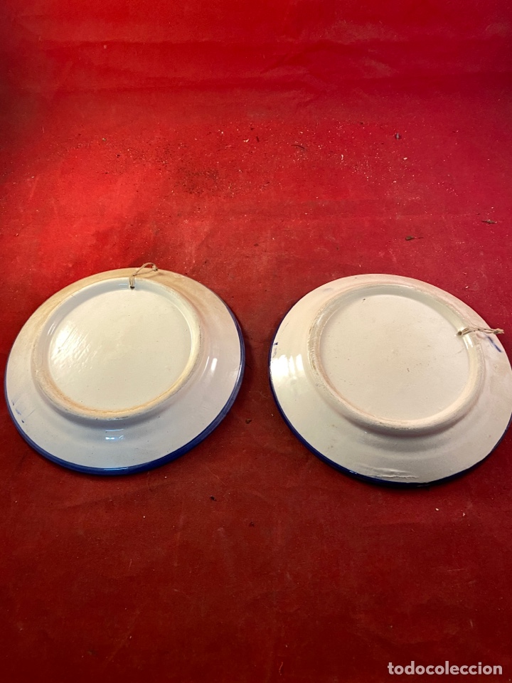 Antig&uuml;edades: Pareja de platos - Foto 2