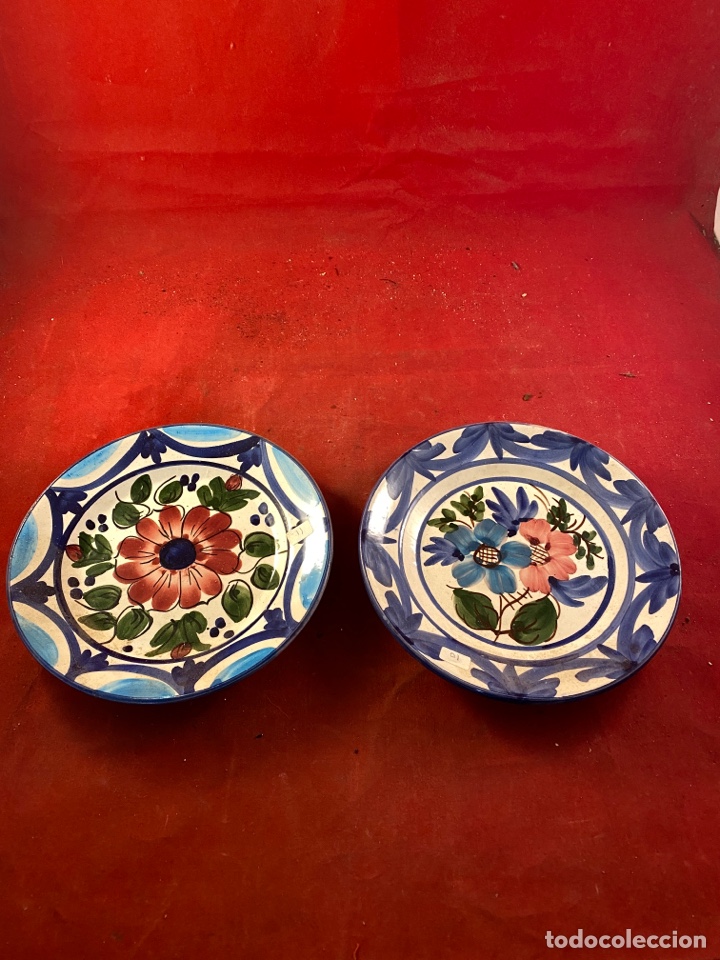 Antig&uuml;edades: Pareja de platos - Foto 1