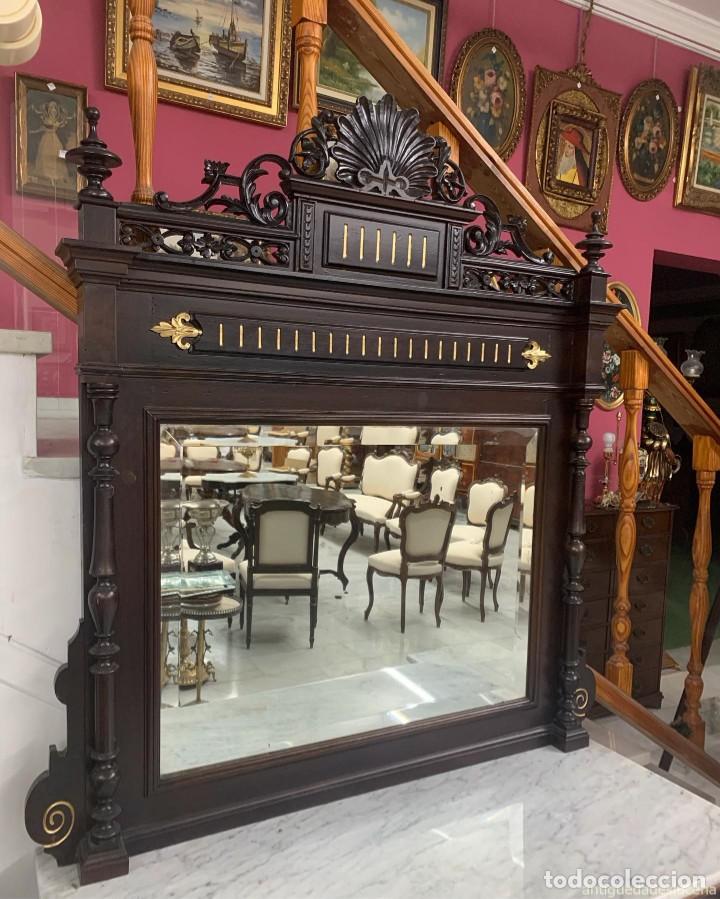 Antig&uuml;edades: Entredos o recibidor con espejo - Foto 2