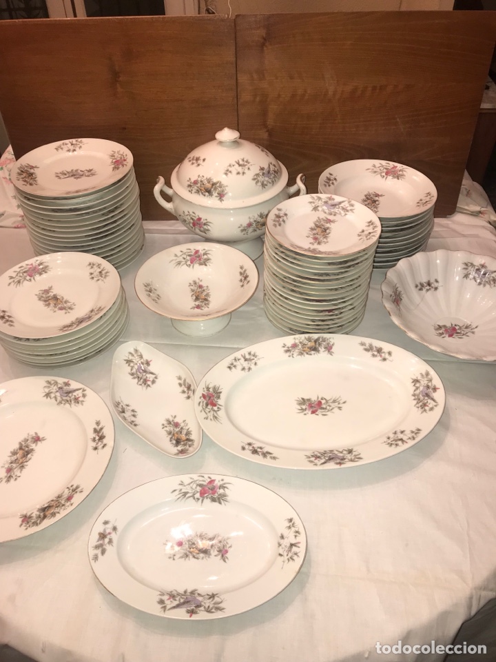 Antig&uuml;edades: Vajilla CFH de 61 piezas - Foto 2