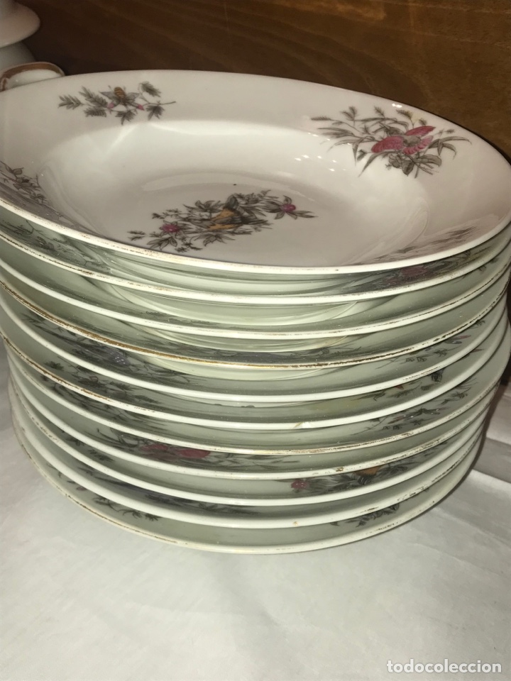 Antig&uuml;edades: Vajilla CFH de 61 piezas - Foto 8