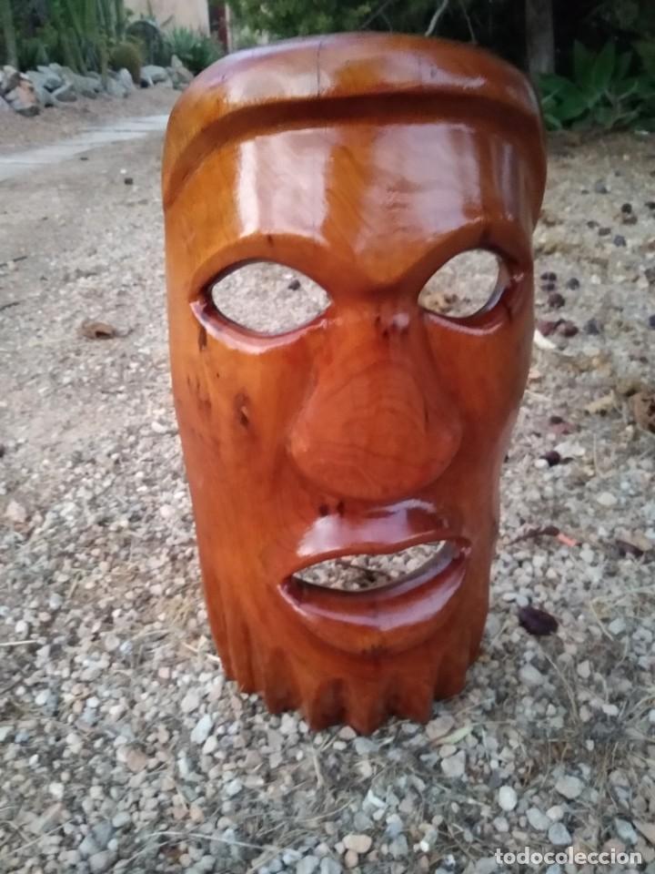 Antig&uuml;edades: mascara madera - Foto 6