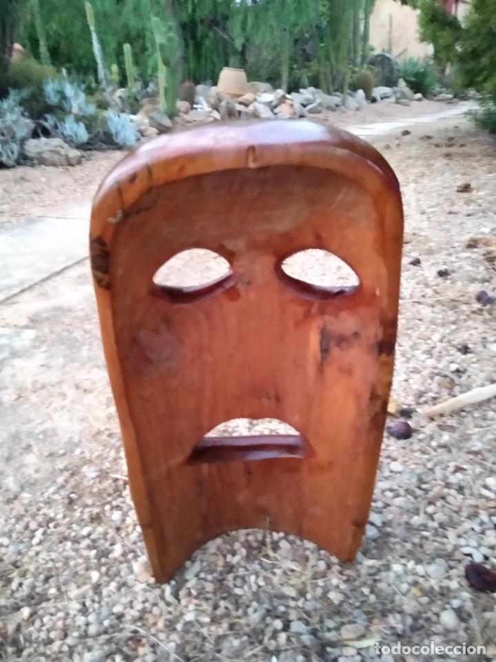 Antig&uuml;edades: mascara madera - Foto 7
