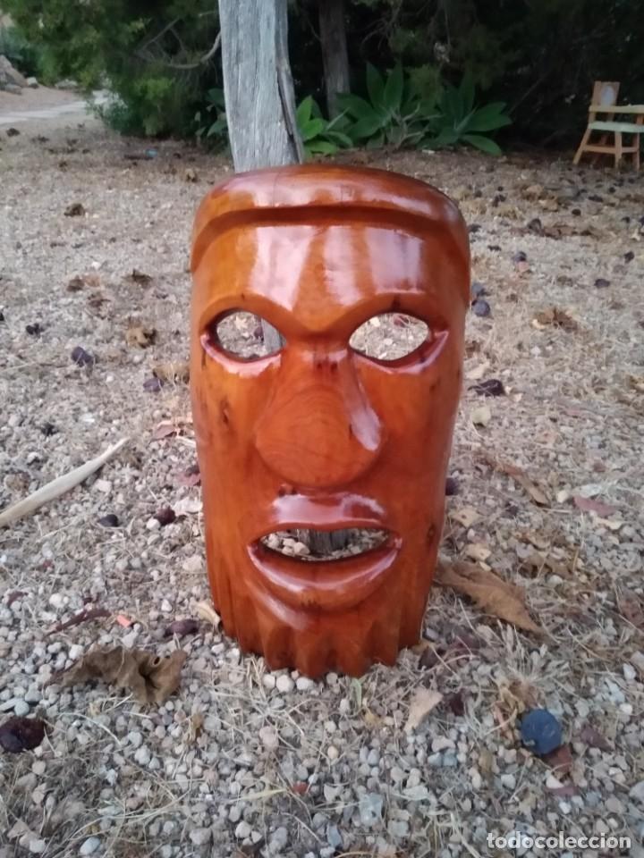 Antig&uuml;edades: mascara madera - Foto 12