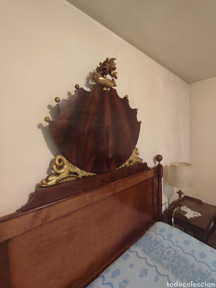 Antig&uuml;edades: Cama imperio en buen estado - Foto 3