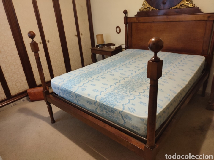 Antig&uuml;edades: Cama imperio en buen estado - Foto 4