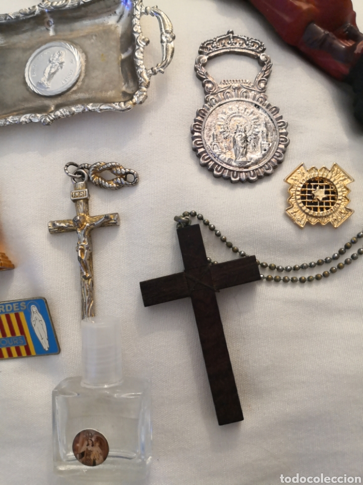 Antig&uuml;edades: Lote de figuras religiosas - Foto 2