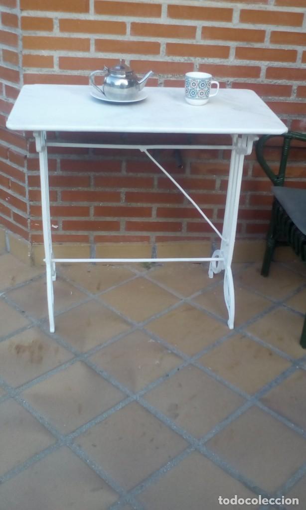 Antig&uuml;edades: mesa de marmol - Foto 1