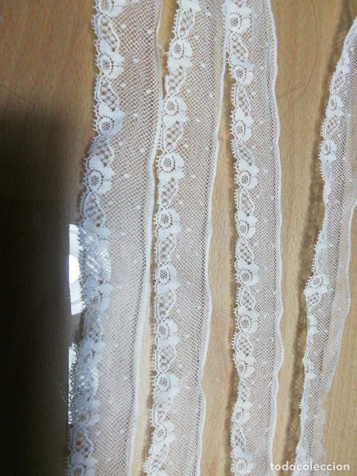 Antig&uuml;edades: *ENCAJE VALENCIENNE. ALGOD&Oacute;N. 5,50 CM(Rf:P-339/*) - Foto 1