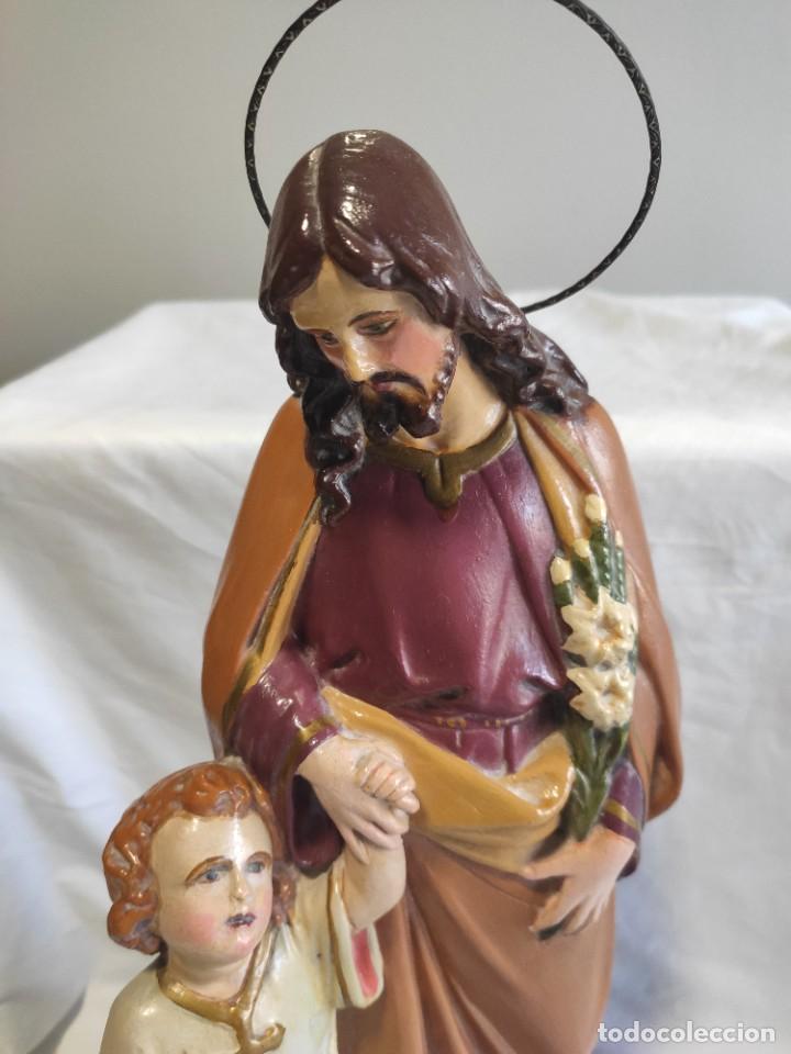 Antig&uuml;edades: San Jos&eacute; y ni&ntilde;o - Foto 2