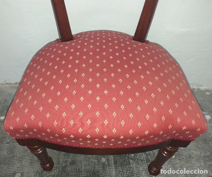 Antig&uuml;edades: SILLA DE CAOBA SIGLO XIX - Foto 3