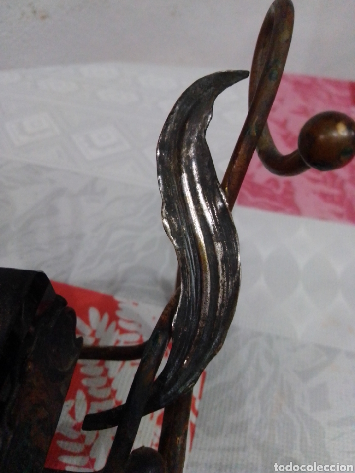 Antig&uuml;edades: Antigua escriban&iacute;a de bronce y plata - Foto 4