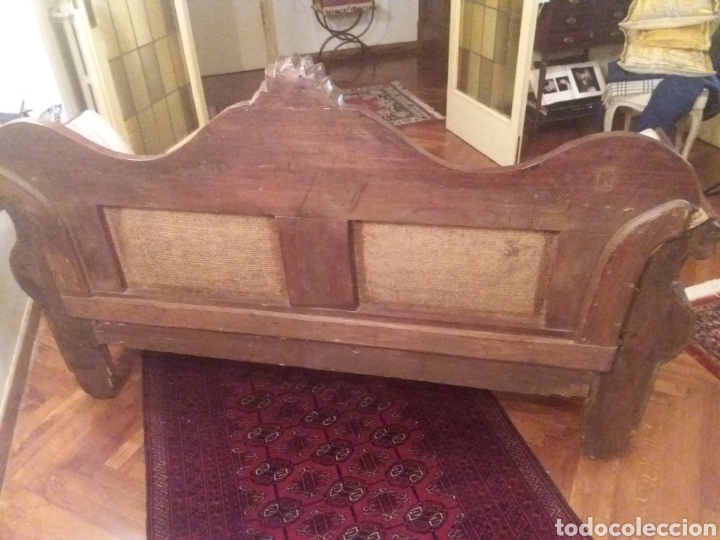 Antig&uuml;edades: Sof&aacute; estilo Imperio del siglo XIX - Foto 3