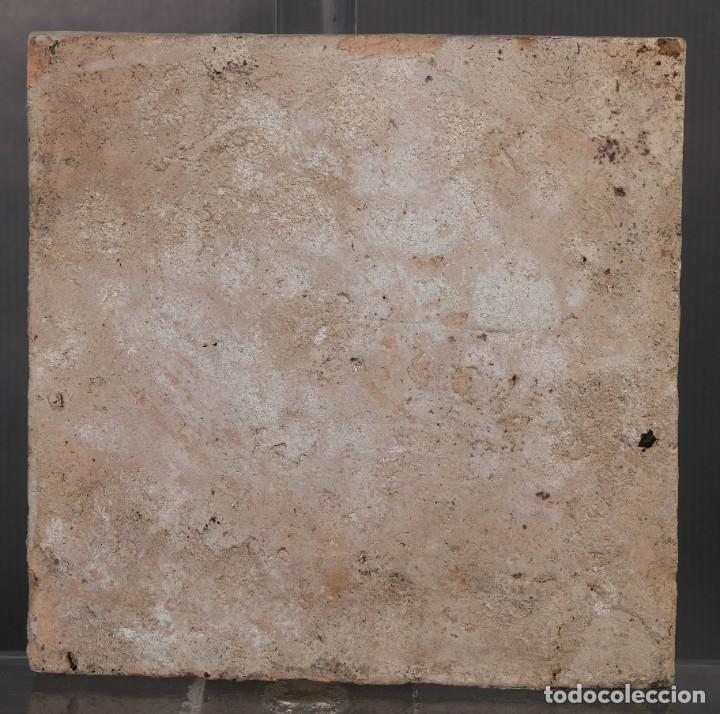 Antig&uuml;edades: Azulejo en loza levantina siglo XIX - Foto 2