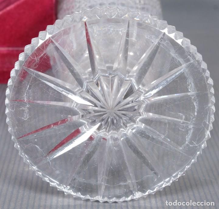 Antig&uuml;edades: Florero en cristal checo siglo XX - Foto 7