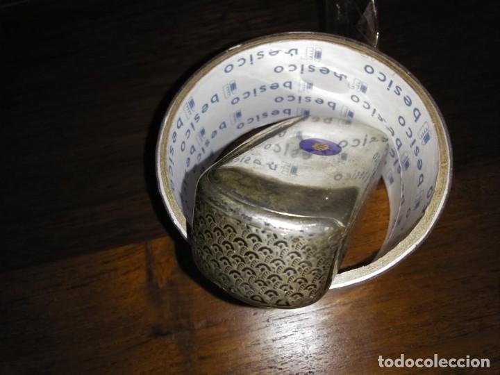 Antig&uuml;edades: Estuche de rape en plata con corona esmaltada, s. XIX - Foto 9