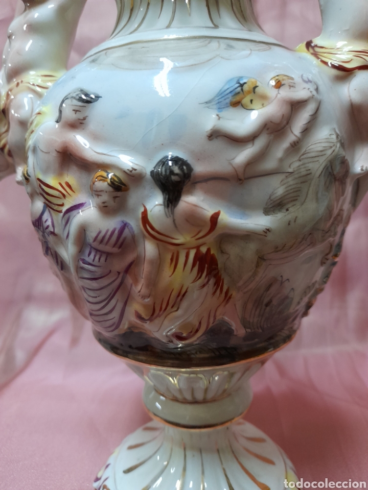 Antig&uuml;edades: Jarr&oacute;n capodimonte - Foto 4