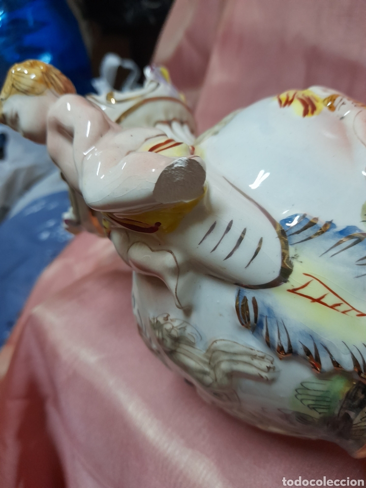 Antig&uuml;edades: Jarr&oacute;n capodimonte - Foto 8