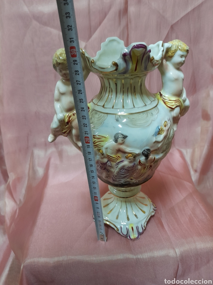 Antig&uuml;edades: Jarr&oacute;n capodimonte - Foto 10