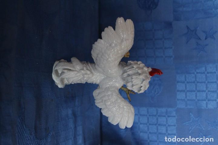 Antigüedades: gallos de pelea de `porcelana de Algora - Foto 5 - 300449268