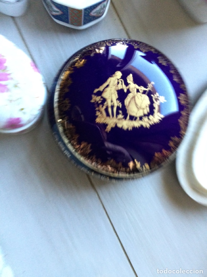 Antig&uuml;edades: Colecci&oacute;n cajas porcelana - Foto 8