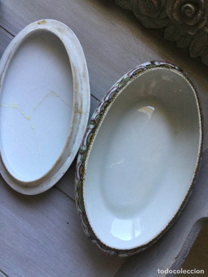 Antig&uuml;edades: Colecci&oacute;n cajas porcelana - Foto 11