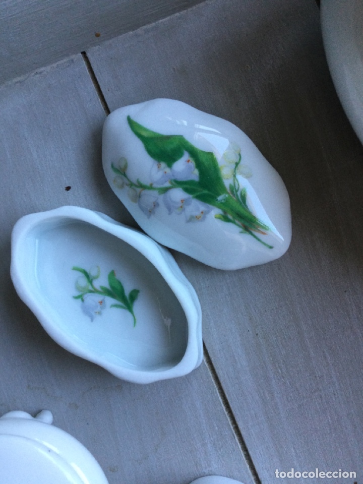 Antig&uuml;edades: Colecci&oacute;n cajas porcelana - Foto 16