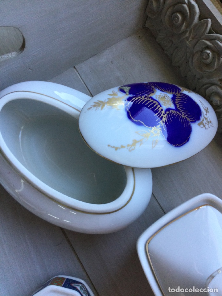 Antig&uuml;edades: Colecci&oacute;n cajas porcelana - Foto 18