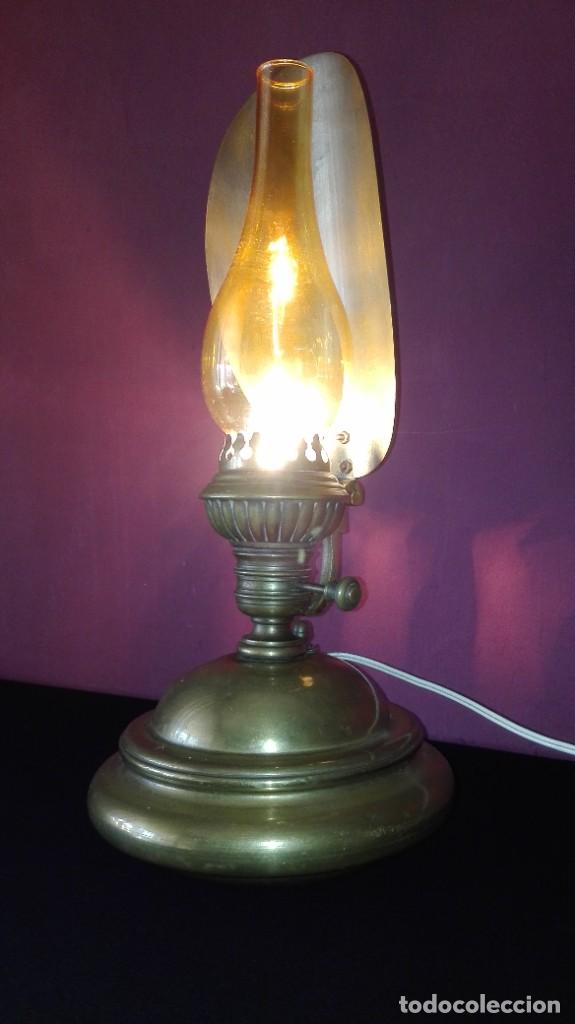 Antig&uuml;edades: ANTIGUA LAMPARA QUINQUE - Foto 3