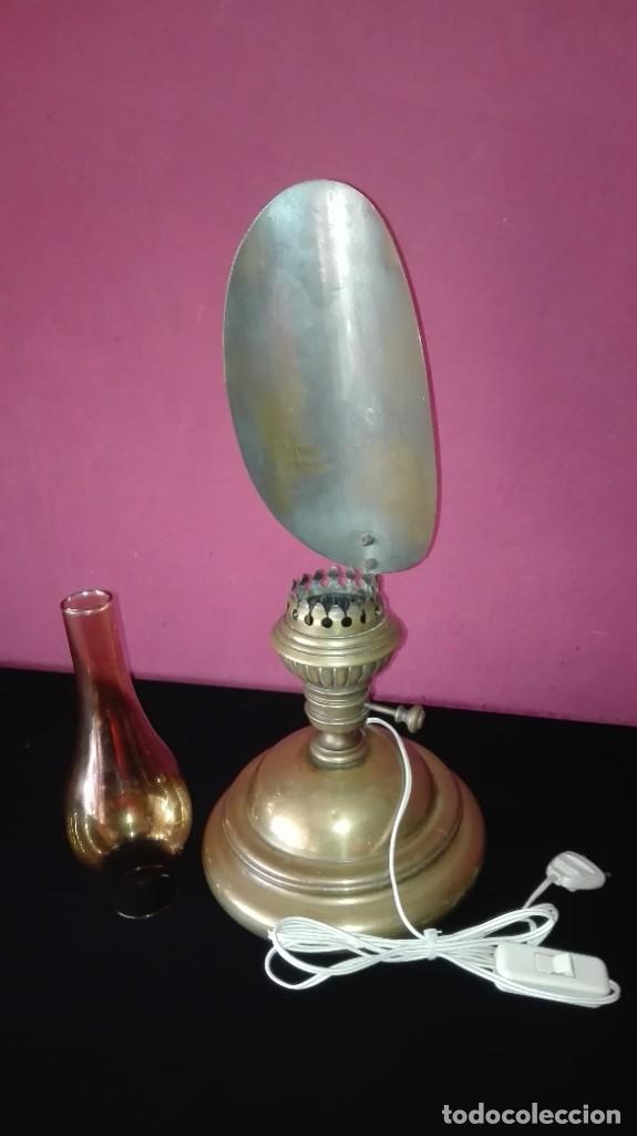 Antig&uuml;edades: ANTIGUA LAMPARA QUINQUE - Foto 9