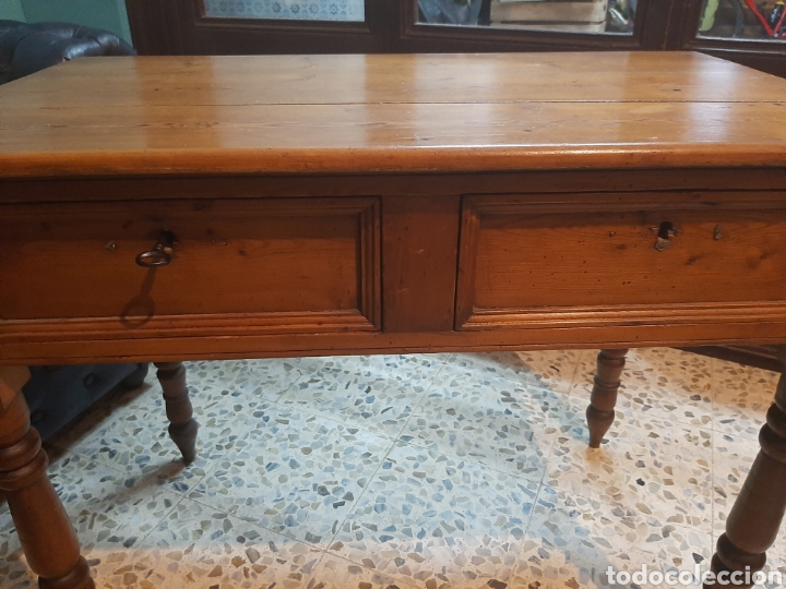 Antig&uuml;edades: MESA 2 CAJONES - Foto 3