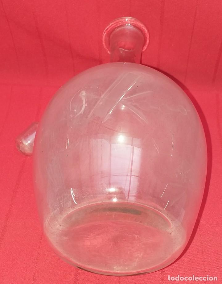 Antig&uuml;edades: BOTELLA DE CRISTAL - Foto 8