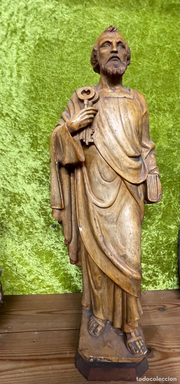 Antig&uuml;edades: Santo / San Pedro - Foto 2