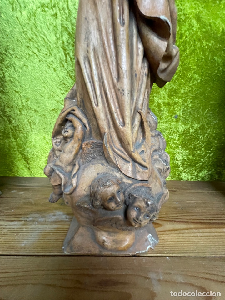 Antig&uuml;edades: Virgen / Santa - Foto 4