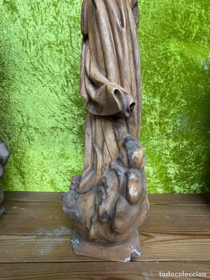 Antig&uuml;edades: Virgen / Santa - Foto 5