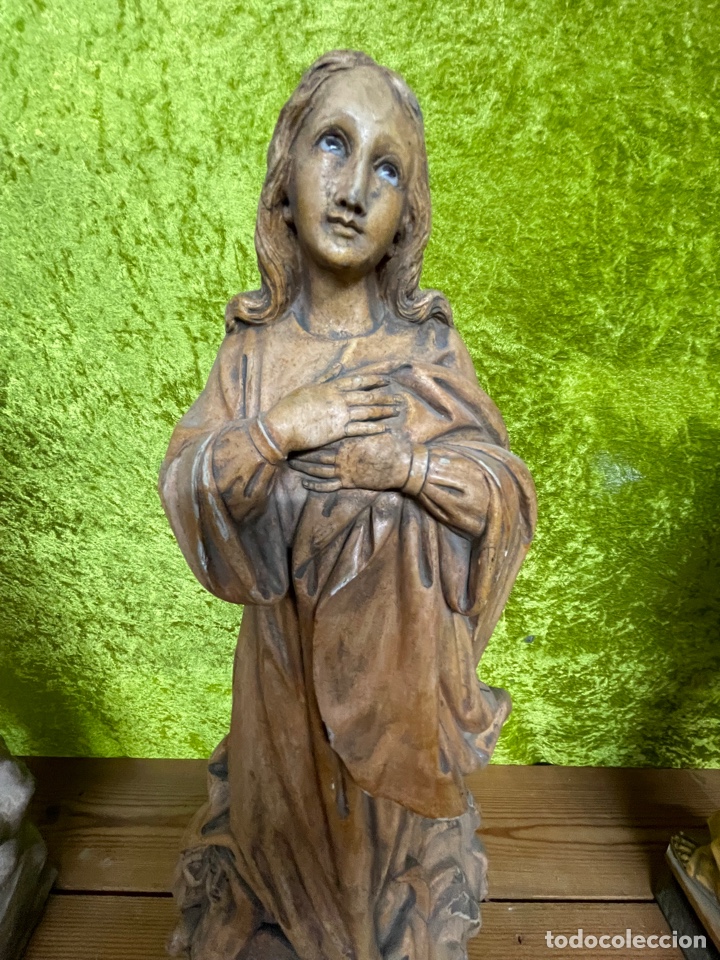 Antig&uuml;edades: Virgen / Santa - Foto 1