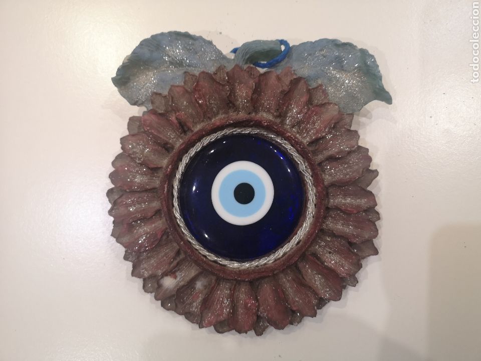 Antiques: Figura decorativa vintage... Ojo de la suerte?