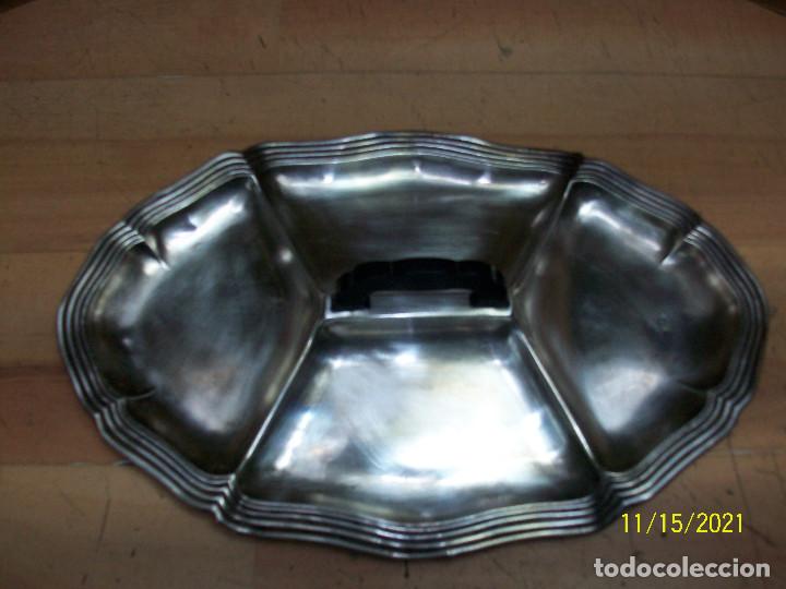 Antig&uuml;edades: ANTIGUA BANDEJA PLATEADA MENESES - Foto 2