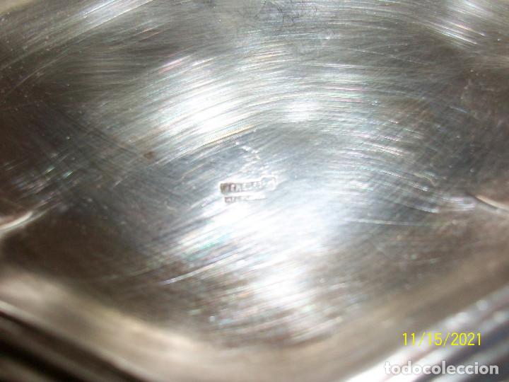 Antig&uuml;edades: ANTIGUA BANDEJA PLATEADA MENESES - Foto 4