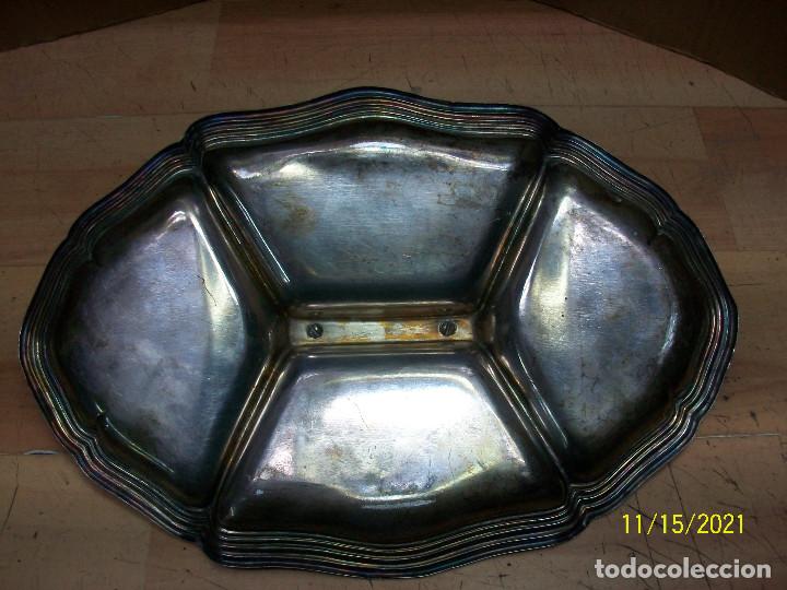 Antig&uuml;edades: ANTIGUA BANDEJA PLATEADA MENESES - Foto 6