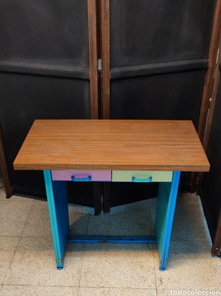 Antig&uuml;edades: Mesa de taquigraf&iacute;a de hierro - Foto 3