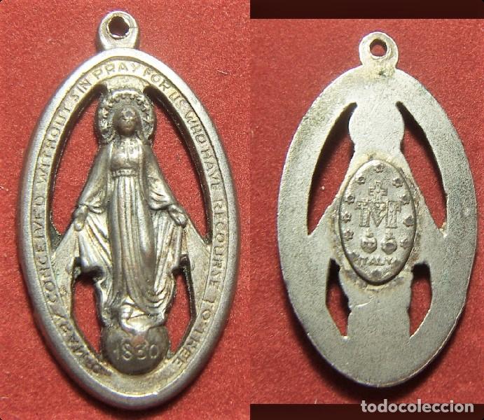 Antig&uuml;edades: MEDALLA DE LA VIRGEN mide 3,5 cm - Foto 1