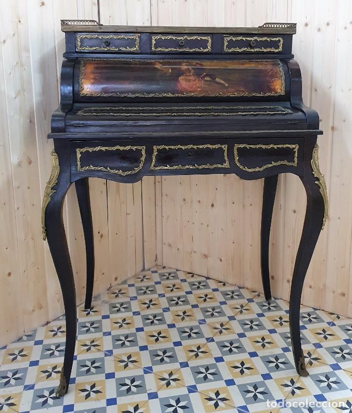 Antig&uuml;edades: ESCRITORIO BUREAU FRANCES S.XIX - Foto 9